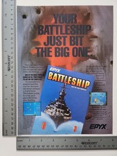 Epyx Battleship Vintage