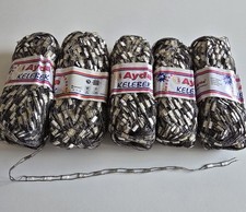 5x50gr AydaMetallic Grey Black