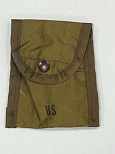 M67 Vietnam US Army Nylon Compass First Aid Pouch Plastic Snap M1967 NOS USMC 