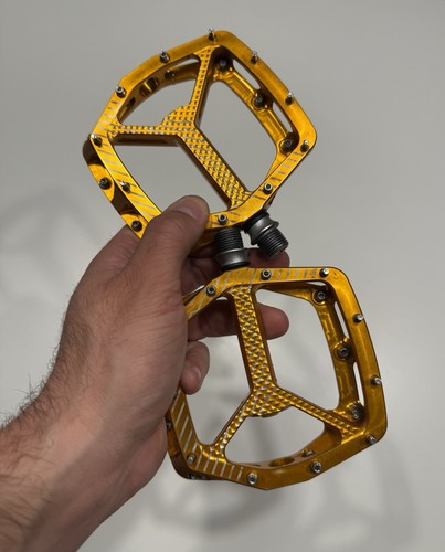 Hope f22 pedals orange - orange, dh