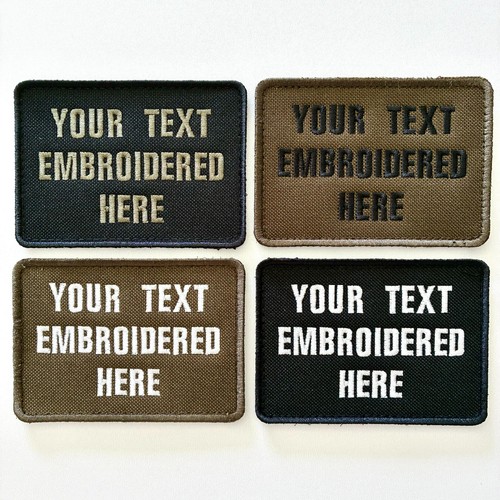 Personalised embroidered text - personalised,