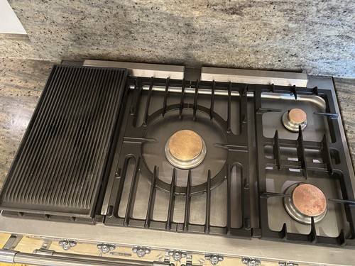 Lacanche ridged griddle plate - lacanche,