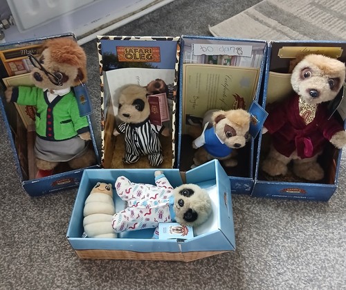 Meerkat soft toy bundle new - meerkat,