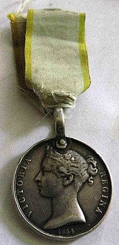 Victorian crimea medal - victorian,