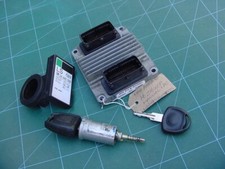 Mk4 Vauxhall Astra G 1.6 Z16XEP ECU Set FHRS 12211330 HSFI-2.4 + 2 Keys & Lock