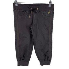GOLDDIGGA Brown Capri Trousers