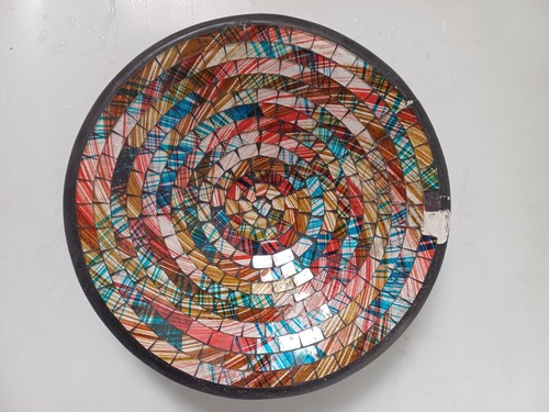 Decorative bowl mosaic - mosaic,
