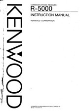 Kenwood R-5000 Receiver Owners