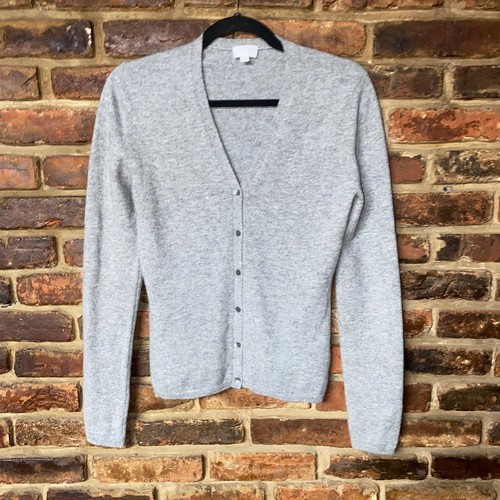 Tse gray 100 cashmere button - gray,
