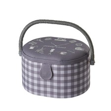 Medium Oval Sewing Basket