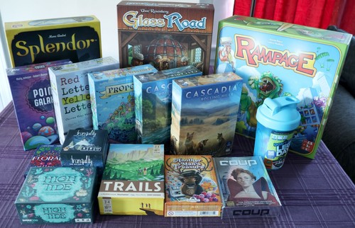 Board game lot - 15, cascadia