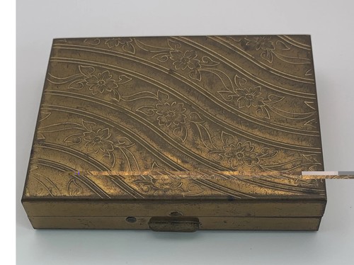 Revlon vintage floral brass - revlon,