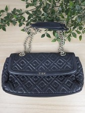 Biba Black Quilted Leather