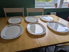 Set of 6 Vintage JAJ Pyrex