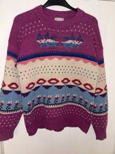 Ladies vintage jumper Manos Y