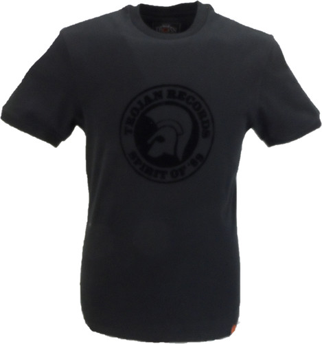 Trojan records mens - mens, black