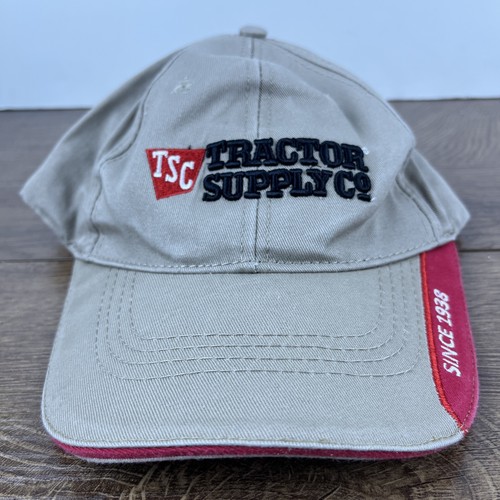 Tractor supply company hat tan - tractor,