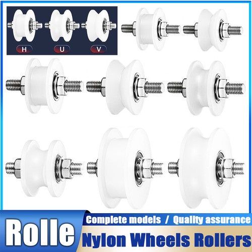 Nylon wheels rollers bolt - wheels, down