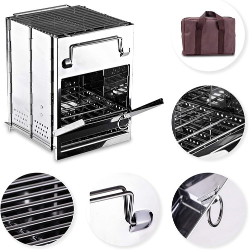 Camping portable wood burning - wood,