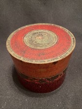 Antique Lacquerware Tin Spice