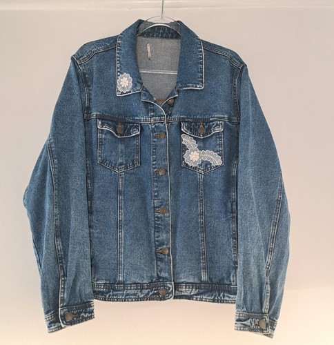 Womens denim jacket size - denim, jacket...size