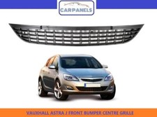 VAUXHALL ASTRA J FRONT BUMPER CENTRE GRILLE 2009 - 2012 LOWER 13297796