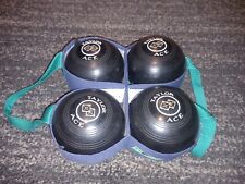 Thomas Taylor Ace size 4 lawn indoor short mat bowls woods balls set 