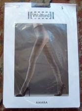 Wolford Amara tights - Raven/Black, Small