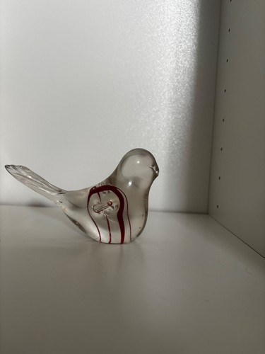 Solid art glass - glass, figurine