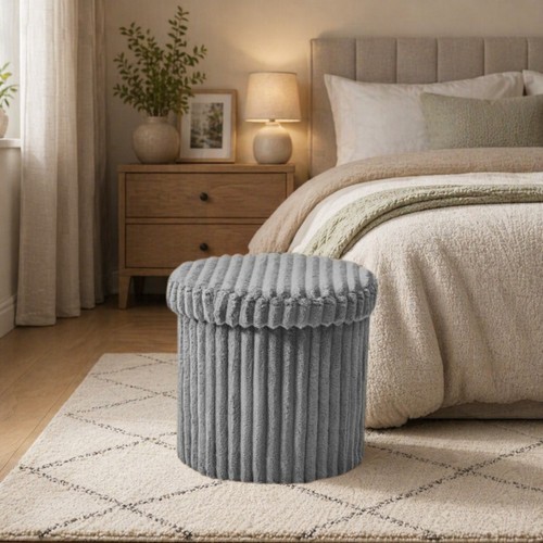 Storage box lid ottoman - box,