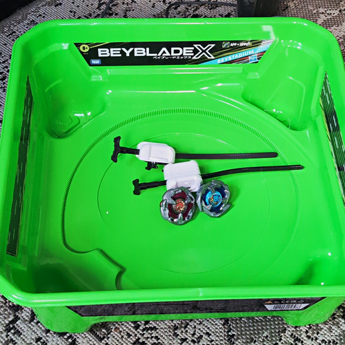 Beyblade green beystadium - x,