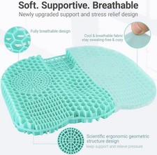 Back Coccyx Pain Pressure Cushion, for Car Office Home Wheelchair&Chair