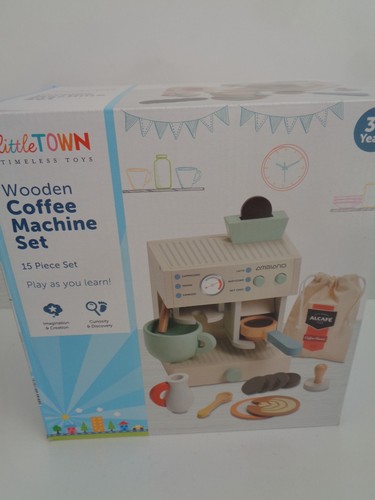 Little town aldi wooden coffee - little,