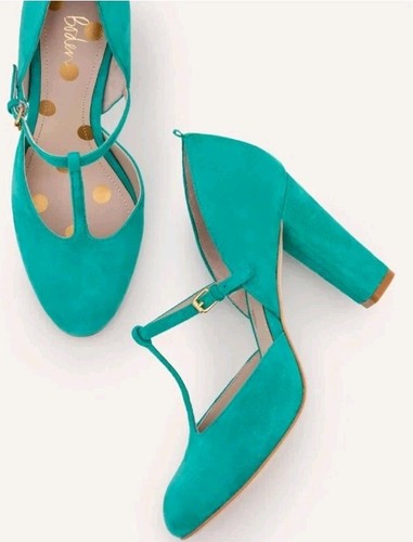 Boden turquoise suede shoes - boden,