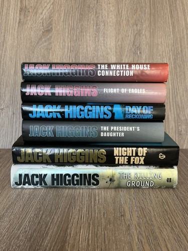 Jack higgins hardback book - higgins,