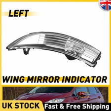 Wing Mirror Indicator Repeater Lens Light Left Side For Ford Fiesta MK7 2008-17