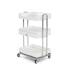 Beauty salon trolley white - salon,