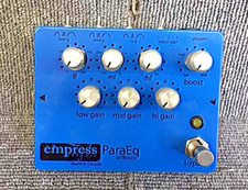 EMPRESS EFFECTS PARA EQ W/BOOST Parametric Equalizer Effect Pedal Tested