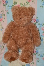 GUND Vtg Soft Plush Brown Bear