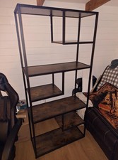 Tall Industrial Bookcase