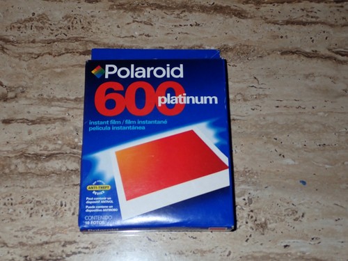 New polaroid 600 platinum - 600,