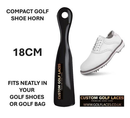 Golf shoe horn - horn, for