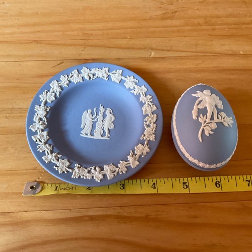 Vintage blue jasperware - vintage,