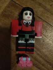 Roblox Female complete Figure Action Figure Collectible Toy with back pack.