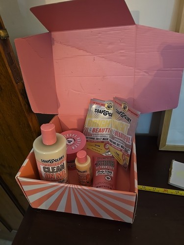 Soap glory box - &,