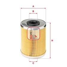 S 6687 N FUEL FILTER SOFIMA