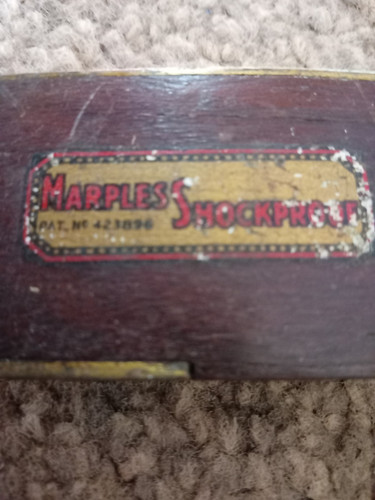 Vintage marples wood brass - vintage,