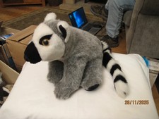 Plush racoon soft toy - racoon, by