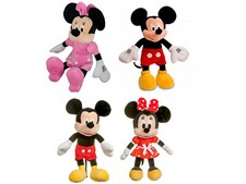 NEW OFFICIAL 15" 21" DISNEY MICKEY MOUSE MINNIE MOUSE SOFT PLUSH TOYS