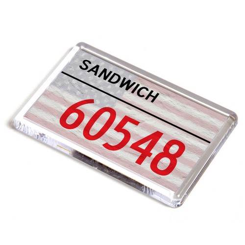 Fridge magnet sandwich - fridge,